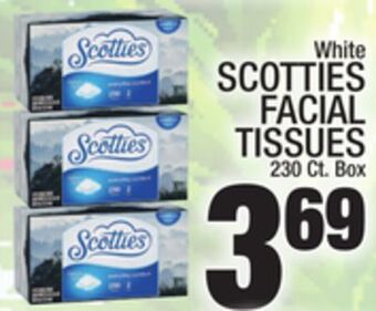 C Town Scotties facial tissues offer