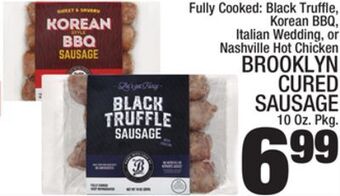 C Town Brooklyn cured sausage offer