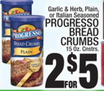 C Town Progresso bread crumbs offer