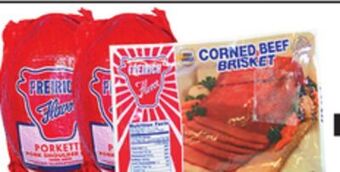 C Town Freirich corned beef offer