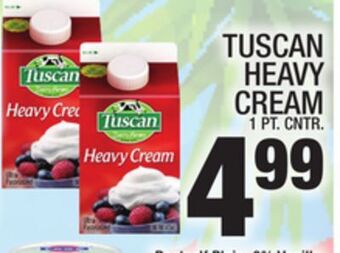 C Town Tuscan heavy cream offer