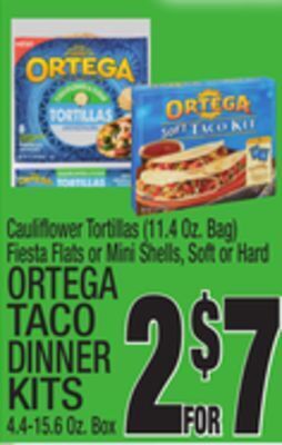 C Town Ortega taco dinner kits 4.4-15.6 oz. box offer