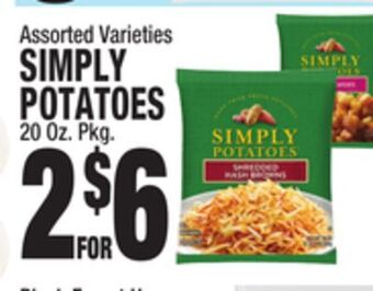 C Town Simply potatoes offer