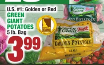 C Town Green giant potatoes offer
