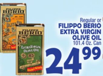 Bravo Supermarkets Filippo berio extra virgin olive oil offer