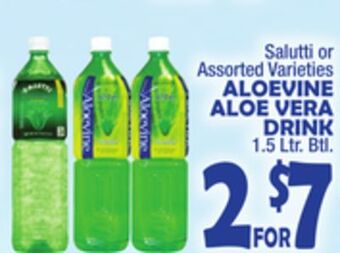 Bravo Supermarkets Aloevine aloe vera drink offer