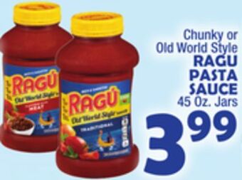 Bravo Supermarkets Ragu pasta sauce offer