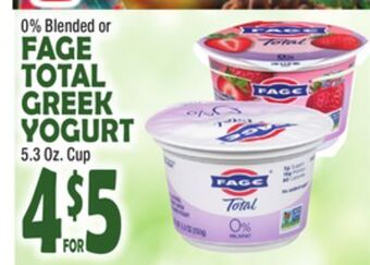 Bravo Supermarkets Fage total greek yogurt offer
