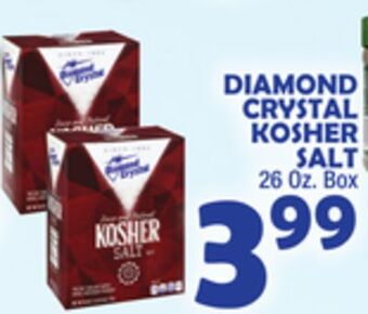 Bravo Supermarkets Diamond crystal kosher salt offer