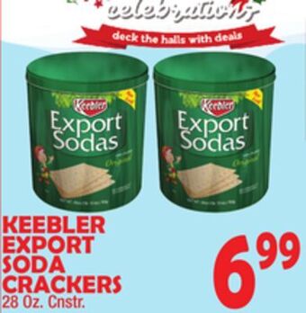 Bravo Supermarkets Keebler export soda crackers offer