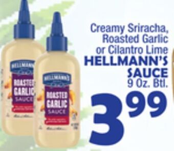 Bravo Supermarkets Hellmann's sauce offer