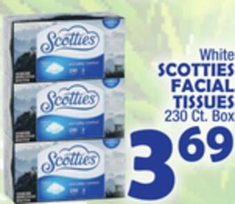 Bravo Supermarkets Scotties facial tissues offer