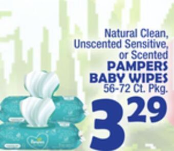 Bravo Supermarkets Pampers baby wipes offer