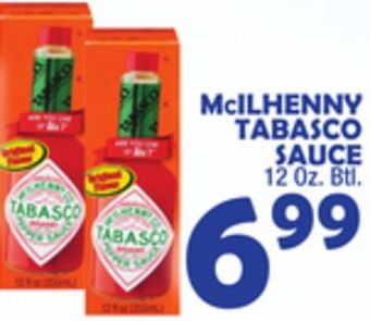 Bravo Supermarkets Mcilhenny tabasco sauce offer