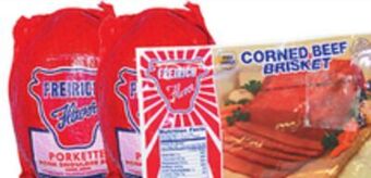 Bravo Supermarkets Freirich corned beef offer