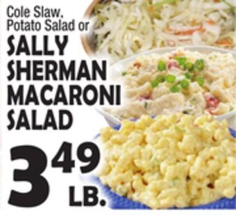 Bravo Supermarkets Sally sherman macaroni salad offer