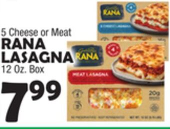 Bravo Supermarkets Rana lasagna offer