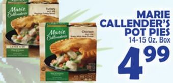 Bravo Supermarkets Marie callender's pot pies offer