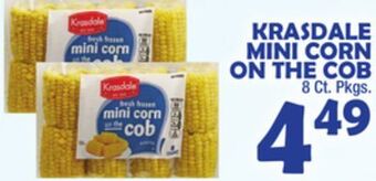 Bravo Supermarkets Krasdale mini corn on the cob offer