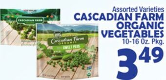 Bravo Supermarkets Cascadian farm organic vegetables offer