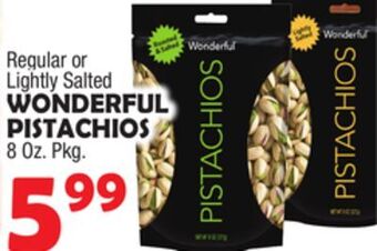 Bravo Supermarkets Wonderful pistachios offer