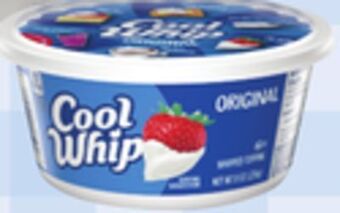 Kings Food Markets Cool whip whipped topping offer