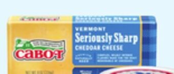 Kings Food Markets Cabot cheese bars offer
