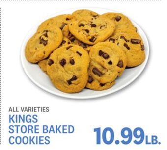 Kings Food Markets Kings store baked cookies offer