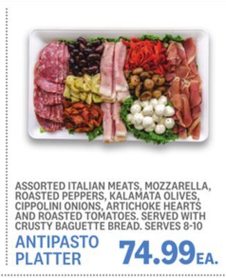Kings Food Markets Antipasto platter offer
