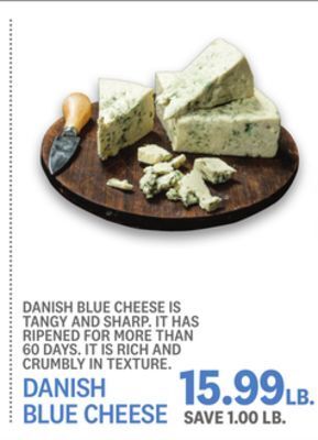 Kings Food Markets Danish blue cheese offer