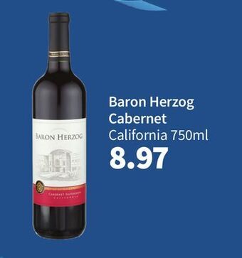 Baron herzog cabernet