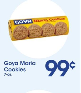 Price Rite Goya maria cookies offer