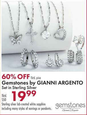 Boscov's Gemstones by gianni argento offer