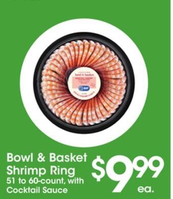 Price Rite Bowl & basket shrimp ring offer