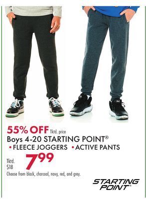 Boscov's Boys 4-20 starting point® offer