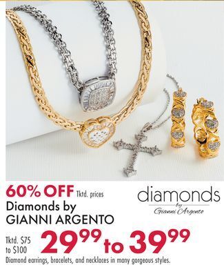 Boscov's Diamonds by gianni argento offer