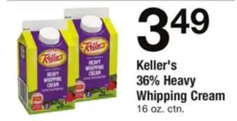 ACME Keller's 36% heavy whipping cream offer