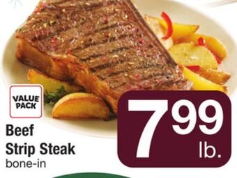 ACME Beef strip steak offer