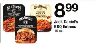 ACME Jack daniel's bbq entrees offer