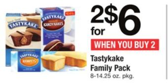 ACME Tastykake family pack offer