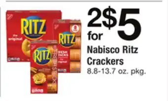 ACME Nabisco ritz crackers offer