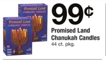 ACME Promised land chanukah candles offer