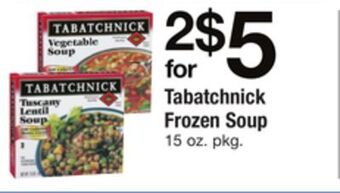 ACME Tabatchnick frozen soup offer