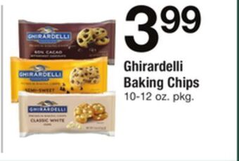 ACME Ghirardelli baking chips offer
