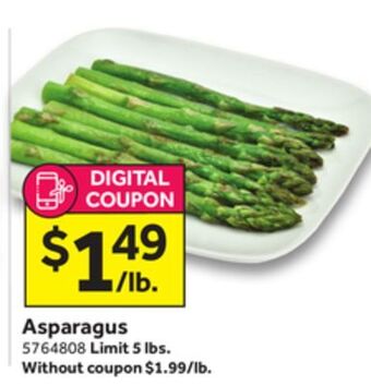 Stop&Shop Asparagus offer