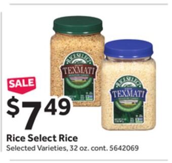 Stop&Shop Rice select rice offer