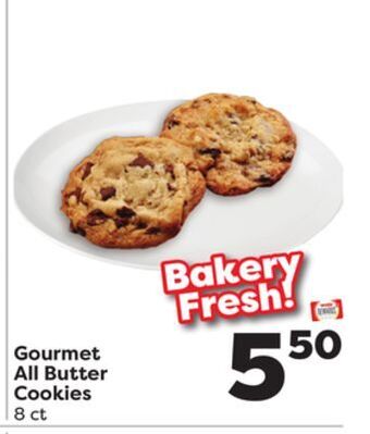 Weis Markets Gourmet all butter cookies offer