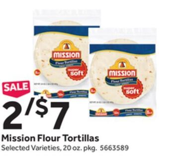 Stop&Shop Mission flour tortillas offer