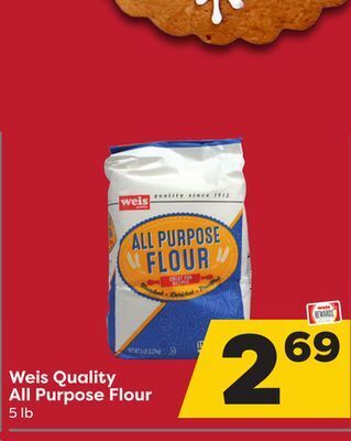 Weis Markets Weis quality all purpose flour offer