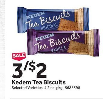 Stop&Shop Kedem tea biscuits offer